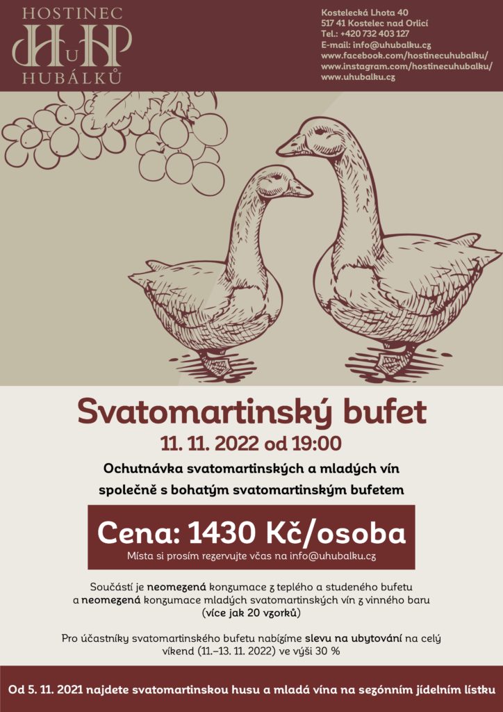 Svatomartinský bufet