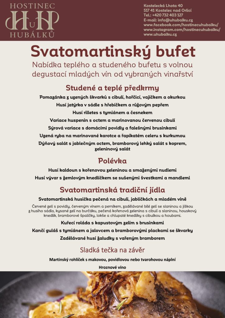 Svatomartinský bufet