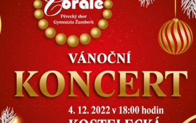Vánoční koncert Corale – 4. 12. 2022 od 18:00
