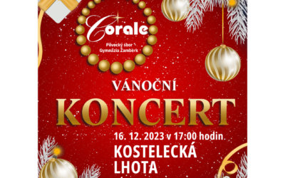 Vánoční koncert Corale – 16. 12. 2023 od 17:00