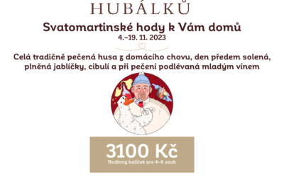 Svatomartinské hody k Vám domů — 4.–19. 11. 2023