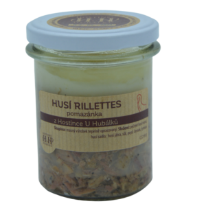 husí rillettes