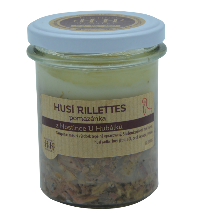 husí rillettes