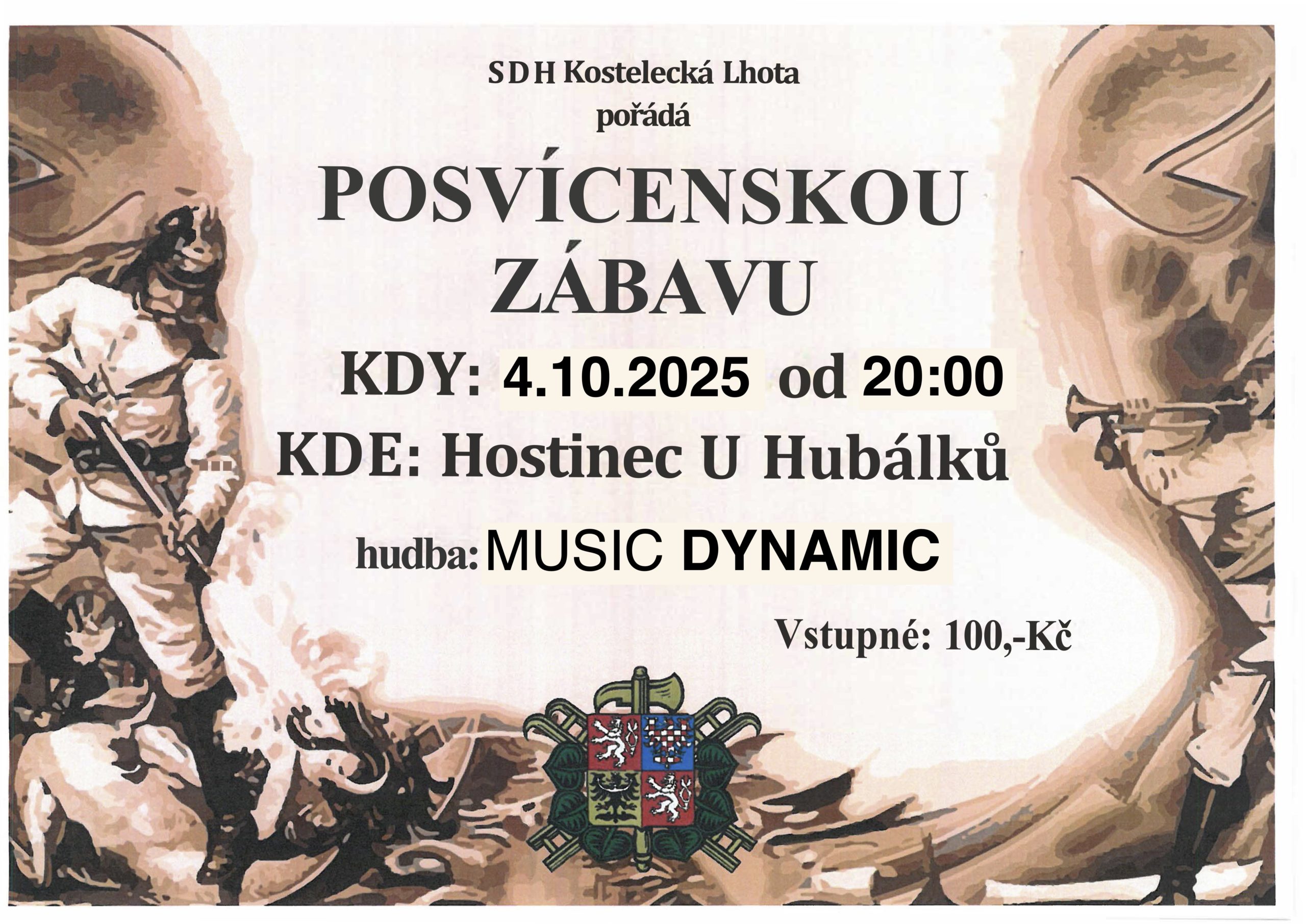 Posvícenská zábava – 4. 10. 2025 Posvícenská zábava – 4. 10. 2025