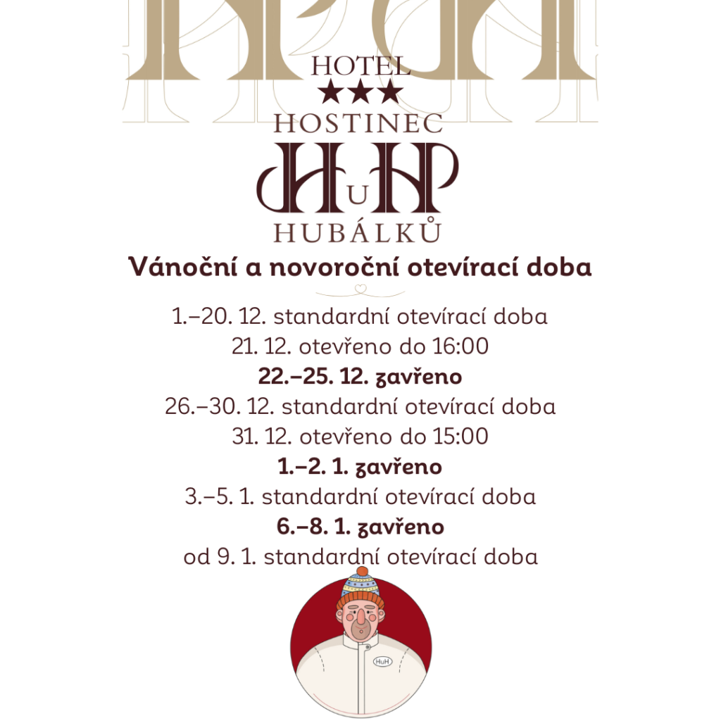 Vánoční a novoroční otevírací doba 2025/2026