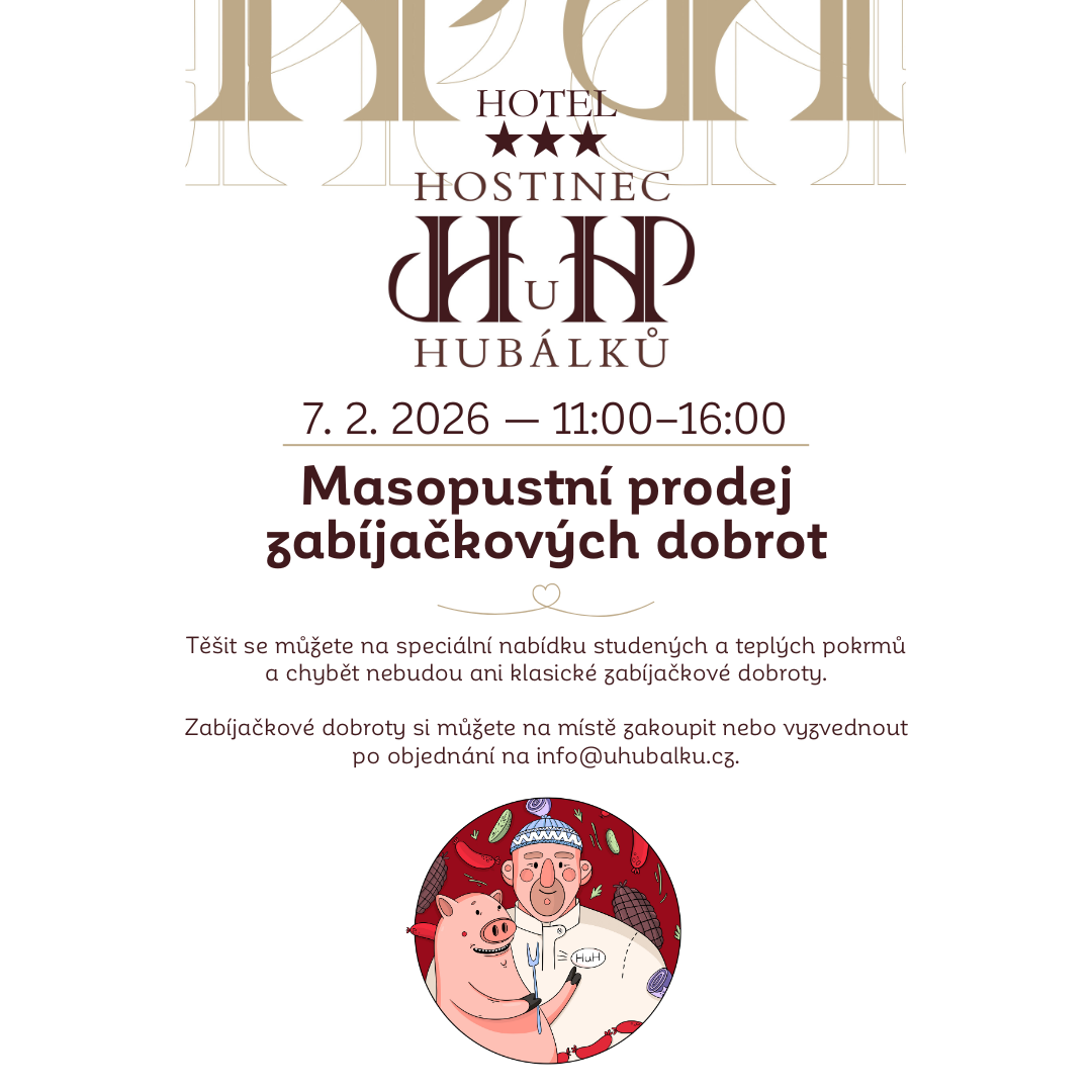 Masopust a prodej domácích zabíjačkových produktů – 7. 2. 2026