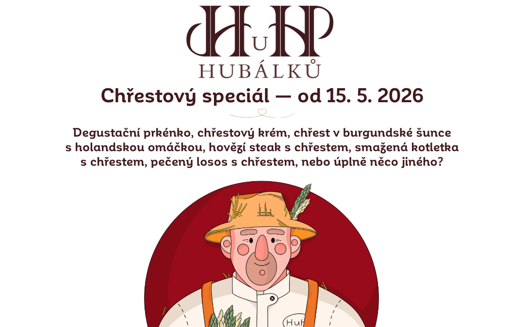 Chřestový speciál – od 15.&nbsp;5.&nbsp;2026
